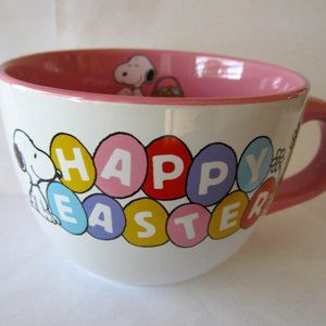 Snoopy Woodstock Peanuts Happy Easter Mug Cup